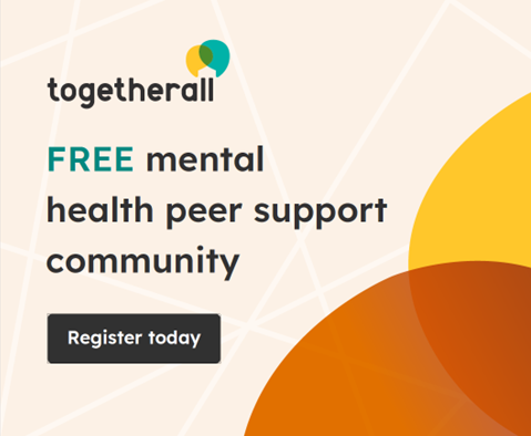 together all free mental health peer support community