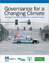 Governance for a Changing Climate: Adapting Boston's Built Environment for Increased Flooding