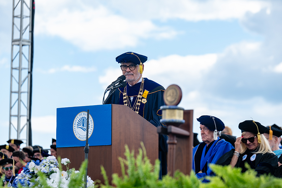 Chancellor speaks at 2026 Commencement