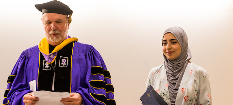 Anthropology Department Graduation Ceremony May 2019.