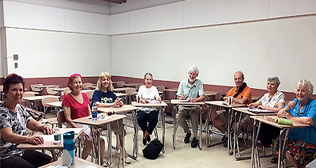 Members of the Informal Writing Group of the OLLI program at UMass Boston