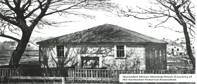Nantucket African Meeting House, Nantucket Island year 1880