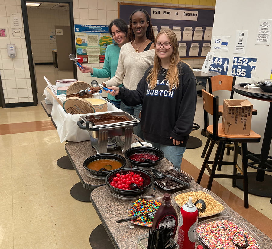 Honors College  ice cream social 2025