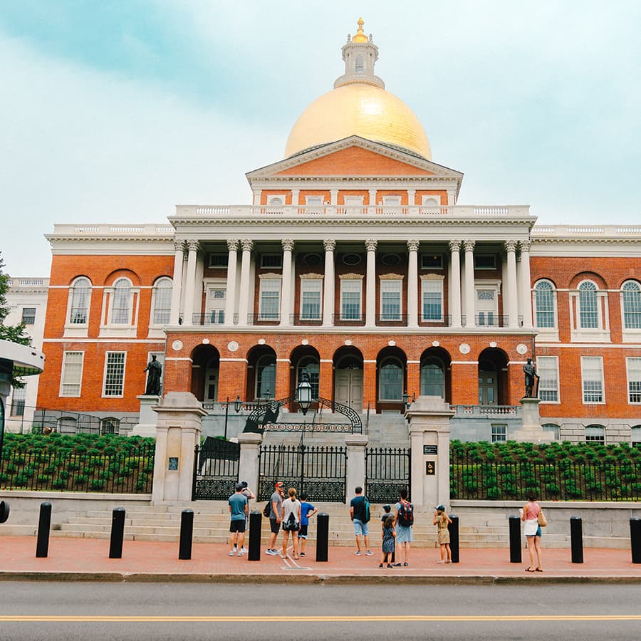 Massachusetts Statehouse.