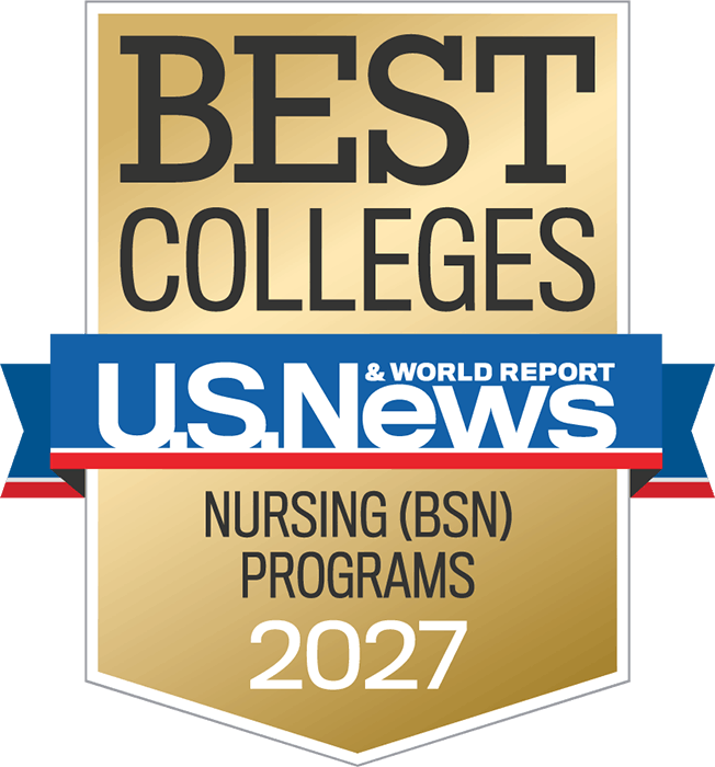 US News Badge Education Colleges Nursing BSN Programs 2027