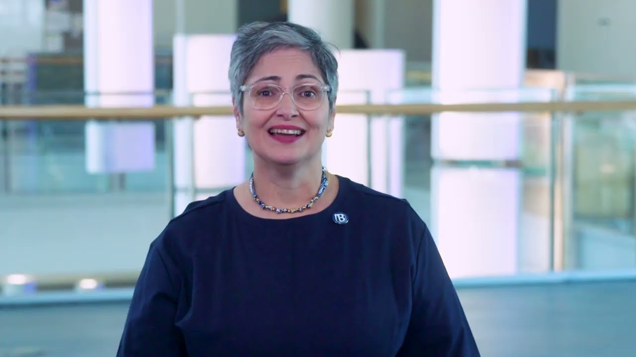 Vice Chancellor for Student Affairs Karen Ferrer-Muñiz speaks in the annual recap video