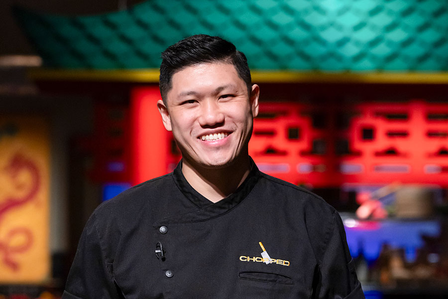 Laurence Chopped credit Courtesy Food Network