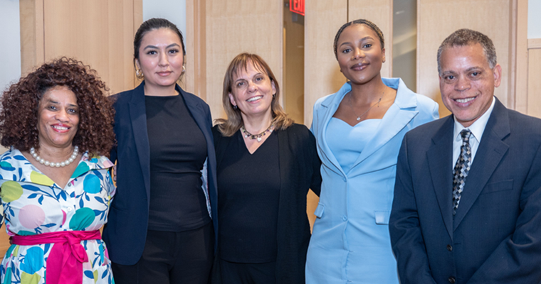 Assistant Program Director, Muna Killingback (center).