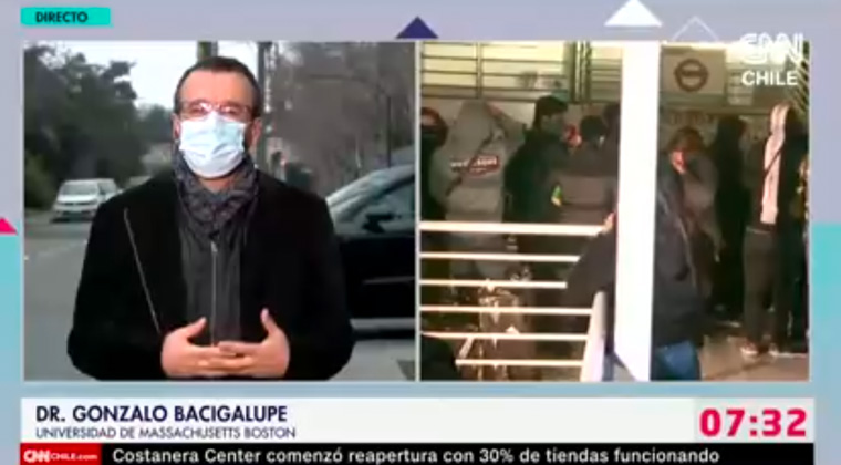 Gonzalo Bacigalupe speaks on CNN.