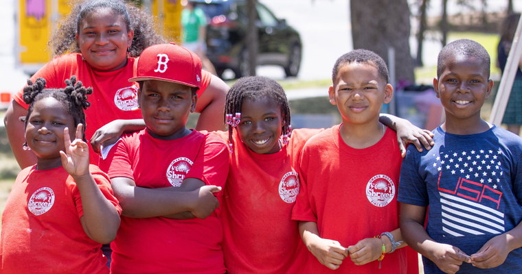 Children at Camp Shriver