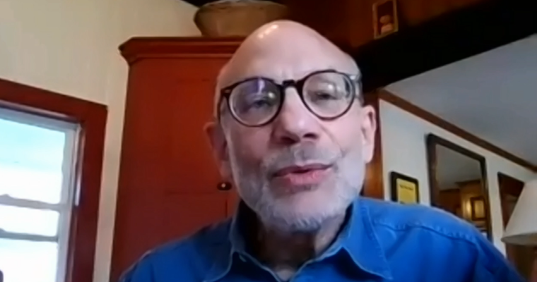 Gerontology Institute Director Len Fishman testifies via Zoom at a May 15 virtual listening session hosted by the legislature’s Joint Commit