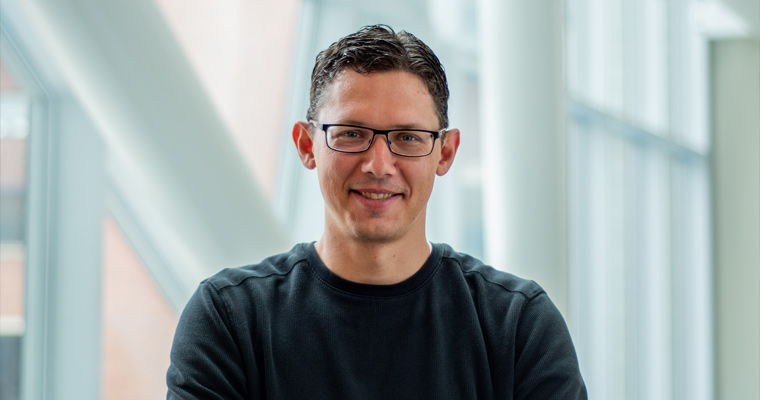 Associate Professor of Chemistry Jason Green