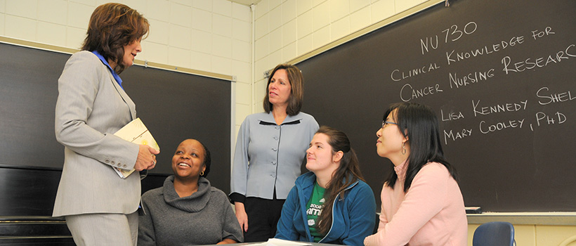 Drs.-Lisa-Kennedy-Sheldon-and-Mary-Cooley-with-BS-to-PhD-students.jpg