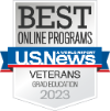 US News & World Report Best Online Programs Veterans Grad Education 2023