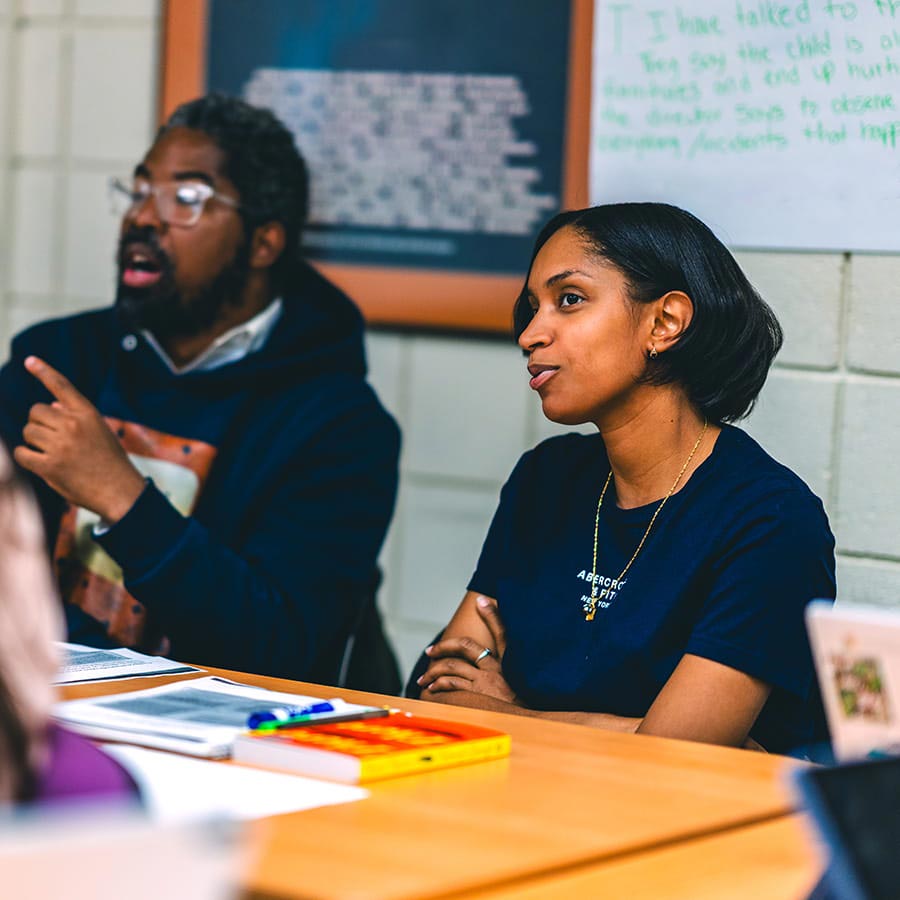 Early Education Graduate Class in session