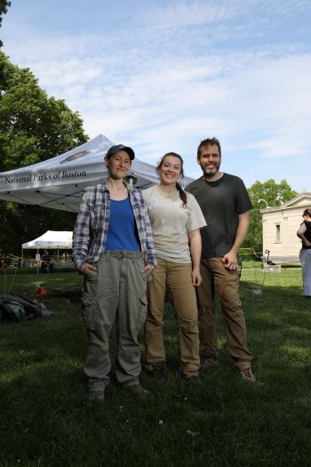 Nadia Kline, Lauryn Sharp, and Joe Bagley