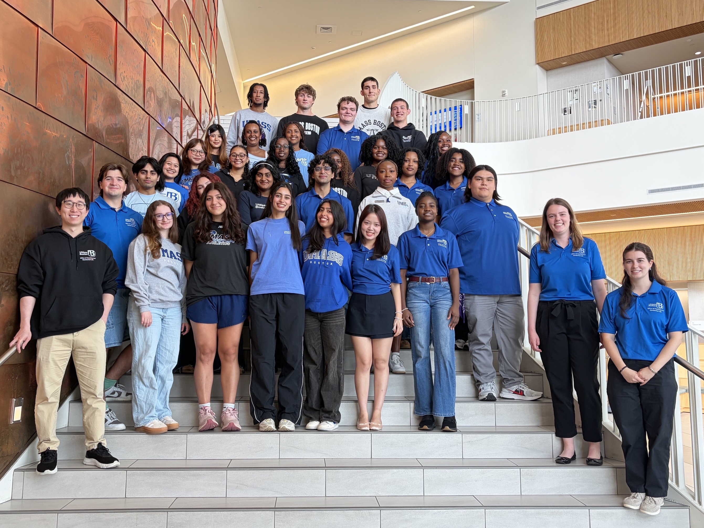Image of RA staff and CD staff for the 2026-2027 academic year