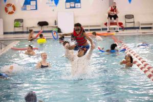 Camper Swimming