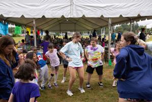 Campers Dancing