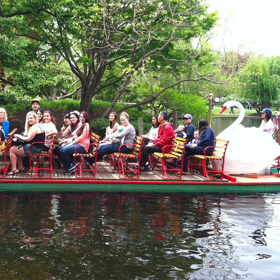 Swan Boat Boston Commons