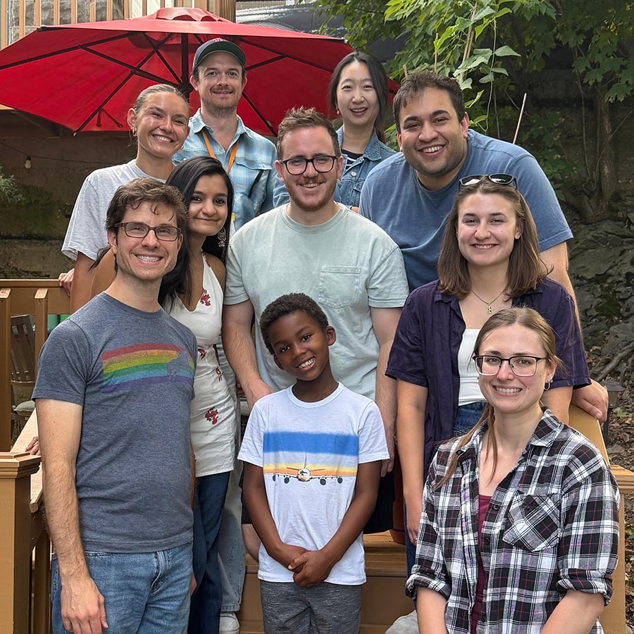 Professor Dowling organizes local meetings of structural biology laboratories