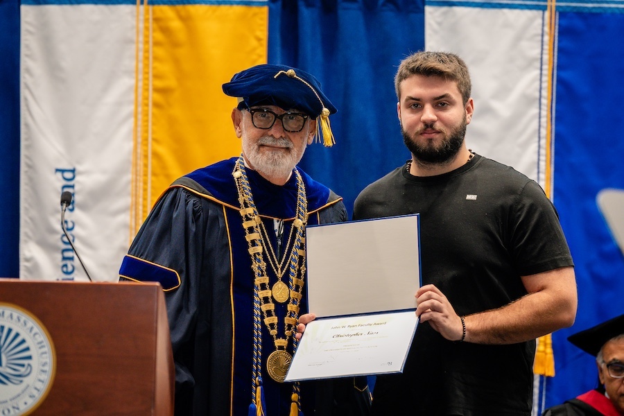 Christopher Nasr’s Dedication and Drive Lead to 2026 Ryan Award